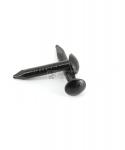 Punta cabeza redonda - Acero barnizado negro Ø 1,80 mm 